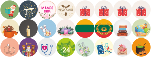 Holiday tokens (+19 EUR)