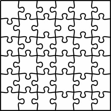 20x20 cm - 36 parts