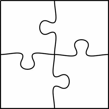 20x20 cm - 4 parts