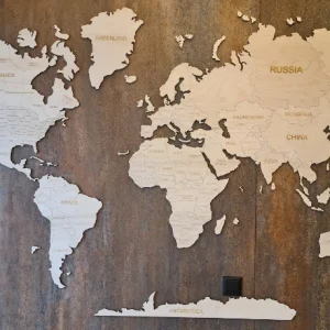 Pasaulio Mediniai žemėlapiai, su pinandtravel medinis zemelapis, wood map, wooden maps, žemėlapis ant sienos 9