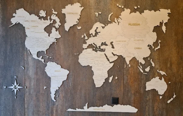 Pasaulio Mediniai žemėlapiai, su pinandtravel medinis zemelapis, wood map, wooden maps, žemėlapis ant sienos 9